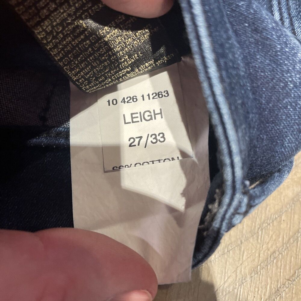 Mavi Gold Jeans Women 27/33 Blue Denim - Picture 6 of 11